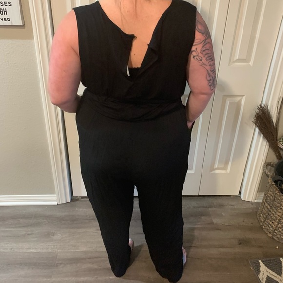 Loft plus size Black jumpsuit - Picture 5 of 8